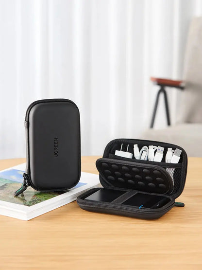 Estuche Portatil Para Disco Duro Externo Cables 2,5 Ugreen
