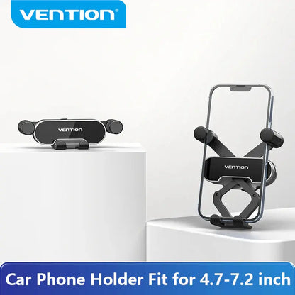 Soporte De Celular Auto Extensible Aire Acondicionado Vention