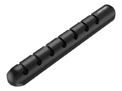 Organizador De 7 Cables Escritorio Con Adhesivo 3m Vention Negro