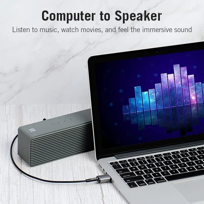 Adaptador De Audio Externo Usb Jack 3,5 Omtp Ctia Vention