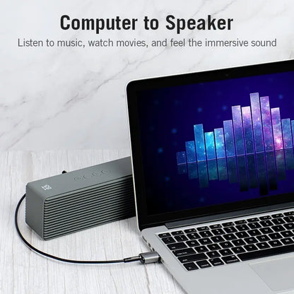 Adaptador De Audio Externo Usb Jack 3,5 Omtp Ctia Vention