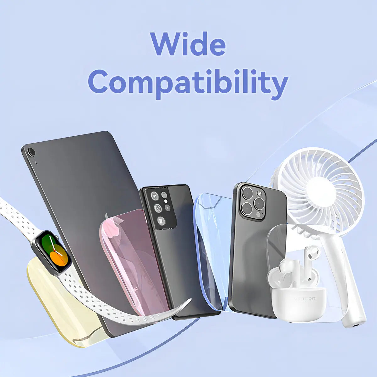 Cargador Power Bank Para iPhone Usb C 20w 5000mah Vention