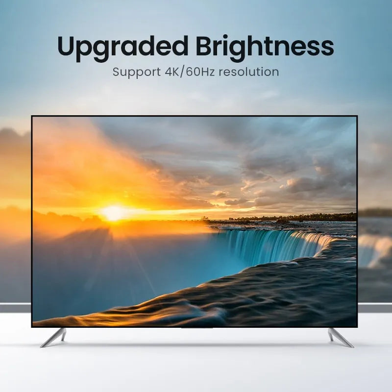 Switch Hdmi 2,0 4k @ 60hz 2 In 1 Out Micro Usb Negro Ugreen Negro