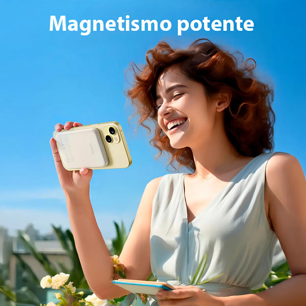Power Bank Cargador Portatil Magnetico 5000mah Ugreen Blanco