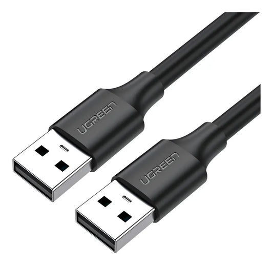 Cable Usb 2,0 Premium Macho A Macho 3 Metros Negro Ugreen