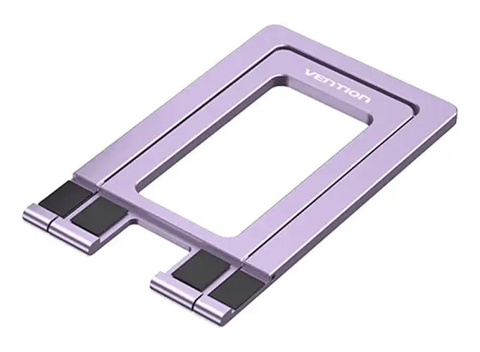 Soporte P/ Celular Tablet Aluminio Plegable Purpura Vention