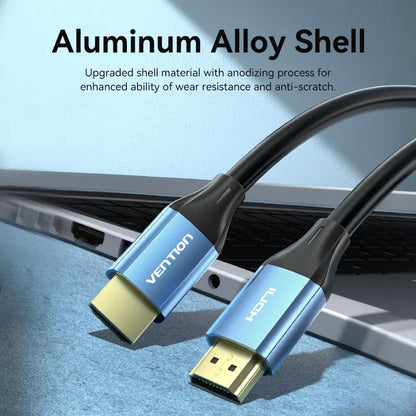 Cable Hdmi 1,4 4k 30hz 3d Hdr Hdcp 10 Metros Azul Vention