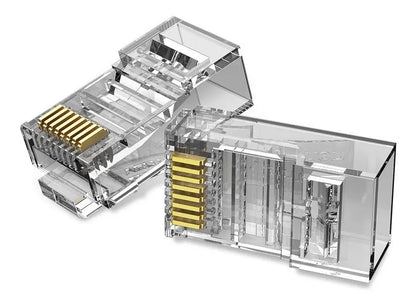 Ficha Red Rj45 Cat6 Vention Pack 50 Unidades,