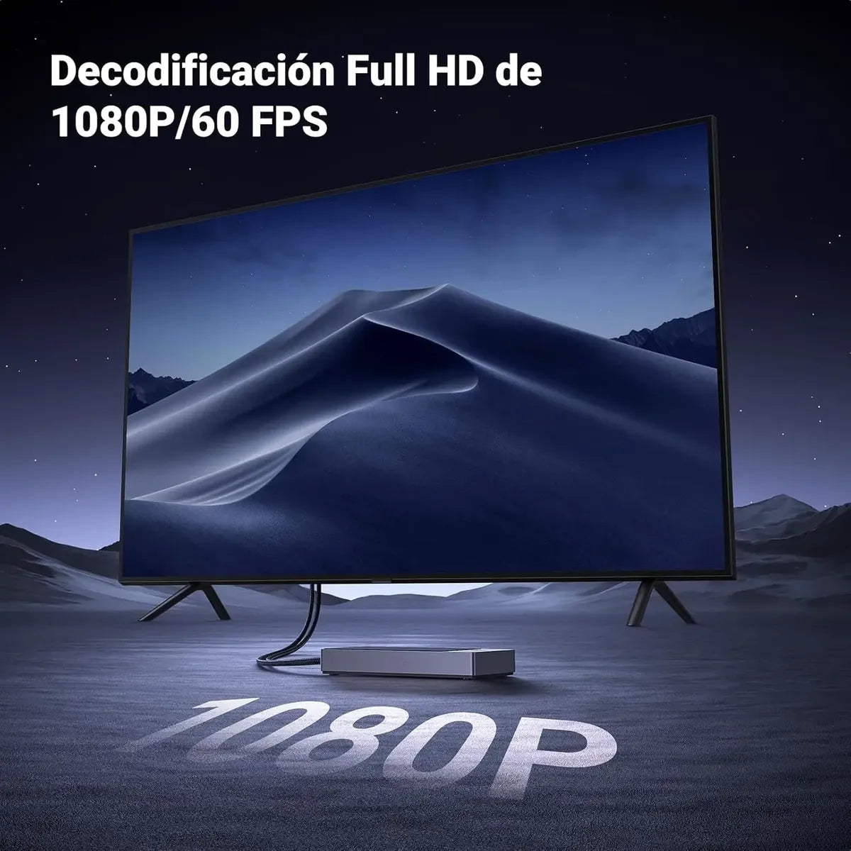 Transmisor Receptor Inalambrico Usb C Hdmi 1080p 30m Ugreen Negro