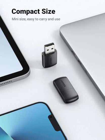 Receptor Wifi Adaptador Placa Red 2,4g 5g Dual Band Ugreen