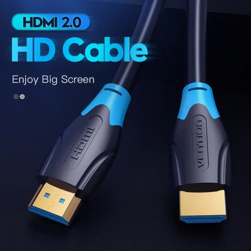 Cable Hdmi 2,0 Certificado 4k 5 Metros 18 Gbps Vention