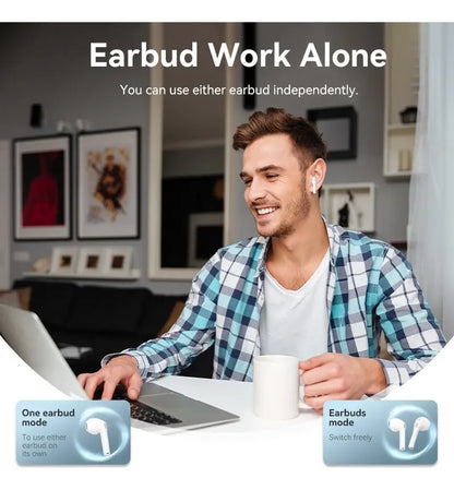 Auriculares Inalambricos Bluetooth 5,3 Ipx4 Elf E02 Vention