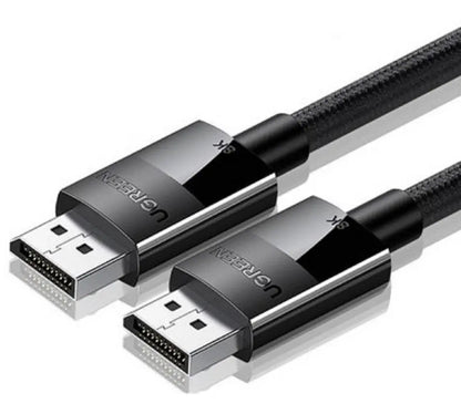 Cable Display Port 1,4 Gamer 8k 60hz 4k Hdr 3d 1,5m Ugreen Negro