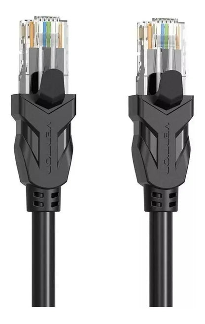 Cable Patchcord Cat 6 Vention Original 3 Metros Ethernet Gigabit Calidad,-