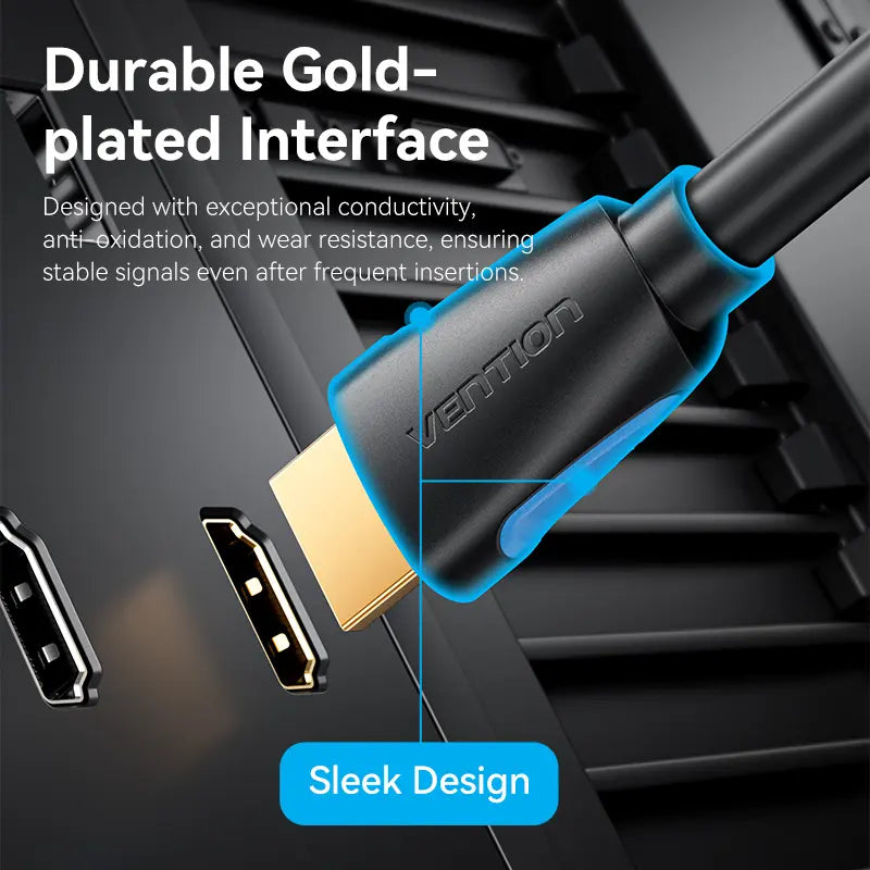 Cable Hdmi 2,0 Premium Cert 4k 1mts 10 Gbps 50/60 Vention