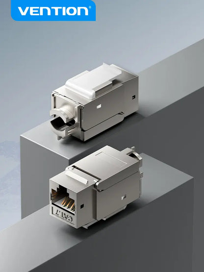 Ficha Jack Rj45 Keystone Utp Cat7 10gbps Vention