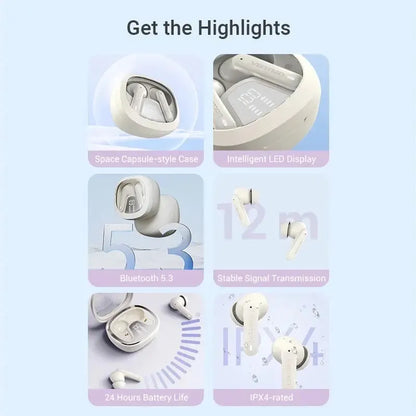 Auriculares Inalambricos Bluetooth Microfono Ipx4 Vention