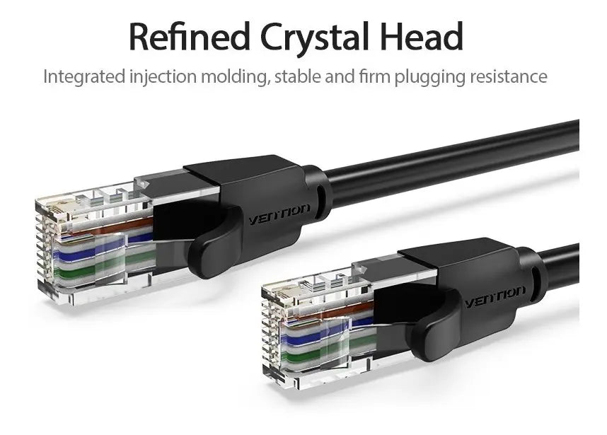 Cable De Red Cat6 Patch Cord Utp 0,5 Metros Gigabit Vention