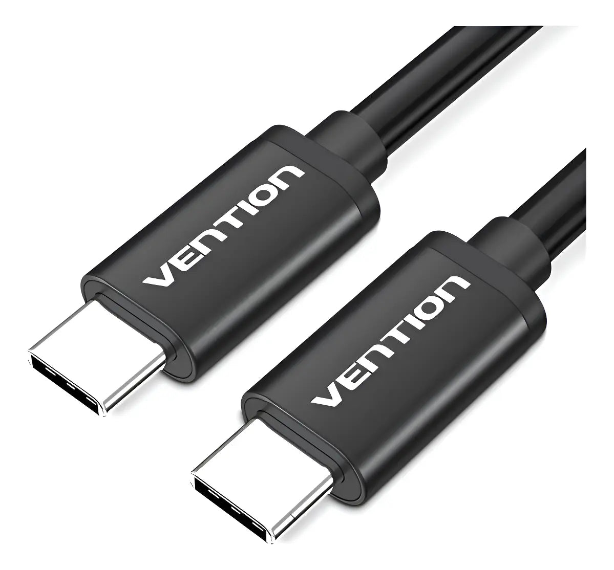 Cable Premium Usb Tipo C A Usb Tipo C - 1 Metro Vention Negro