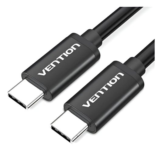 Cable Premium Usb Tipo C A Usb Tipo C - 1 Metro Vention Negro