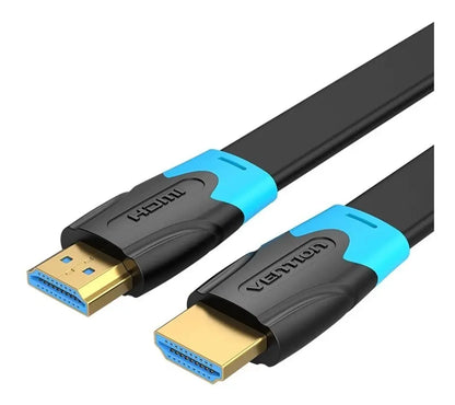Cable Plano Hdmi 2,0 4k Hdr Arc 1 Metro 18 Gbps Vention