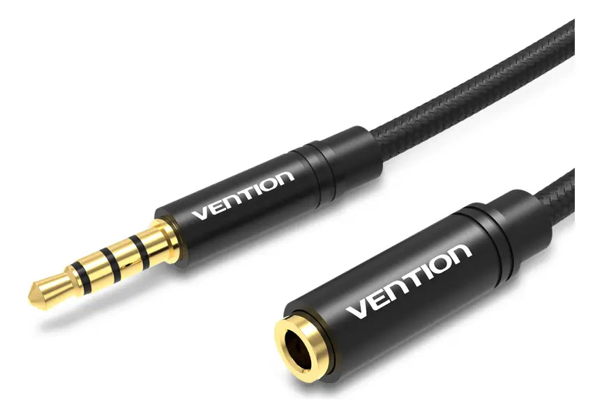 Cable Extension Alargue Audio 3,5mm Auricular + Mic Vention