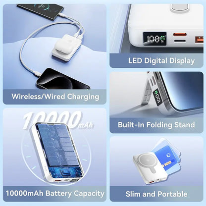 Power Bank Portatil Magnetico Cargador 10000mah Vention