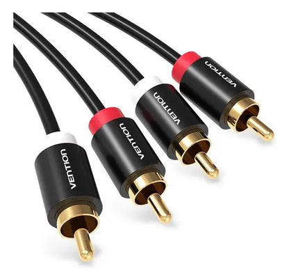 Cable De Audio 2rca A 2rca Alta Calidad Sonido 1m Vention