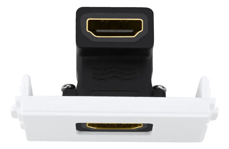 Bastidor Hdmi De Pared 4k Blanco Angulo 90° Ugreen