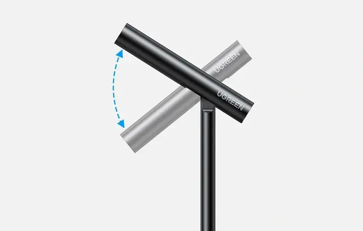 Micrófono Usb C De Escritorio Omnidireccional 360 Ugreen Negro
