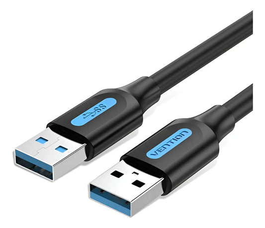 Cable Alargador Usb 3,0 Macho A Usb Macho 1,5 M Vention Negro
