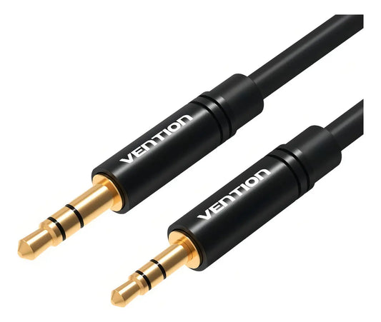 Cable Audio Auxiliar 1,5m Jack 3,5 Macho A Macho 2,5 Vention