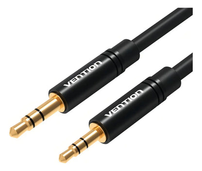 Cable Audio Auxiliar 0,5m Jack 3,5mm Macho A Macho Vention