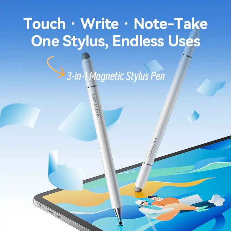 Pencil Lapiz Optico Vention 3en1 Para Samsung Apple Android
