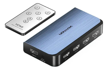 Switch Hdmi 4k 5x1 Con Control - 5 Entradas 1 Salida Vention