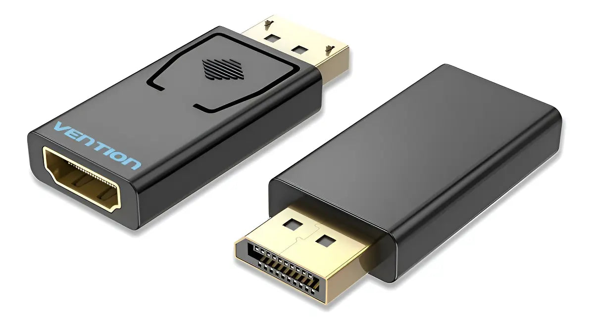 Adaptador Display Port Macho A Hdmi Hembra 1080p Vention - Negro