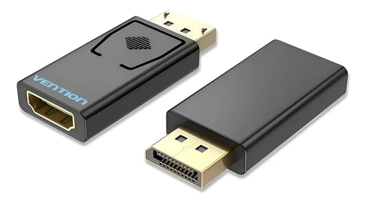 Adaptador Display Port Macho A Hdmi Hembra 1080p Vention - Negro