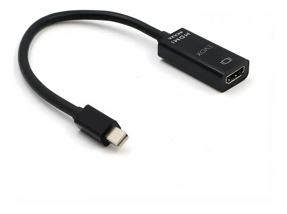Cable Adaptador Hdmi A Mini Display Port Evox Negro