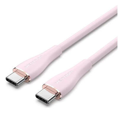 Cable Usb C Carga Rapida 1,5m 5a 100w Pd Silicona Vention