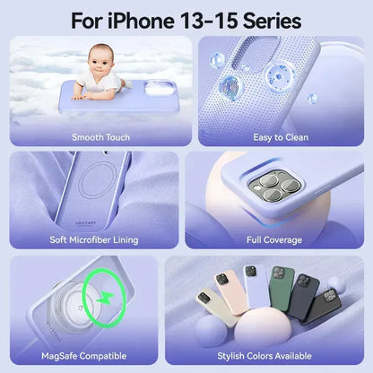 Funda Para iPhone Magsafe Magnetica Reforzada Vention