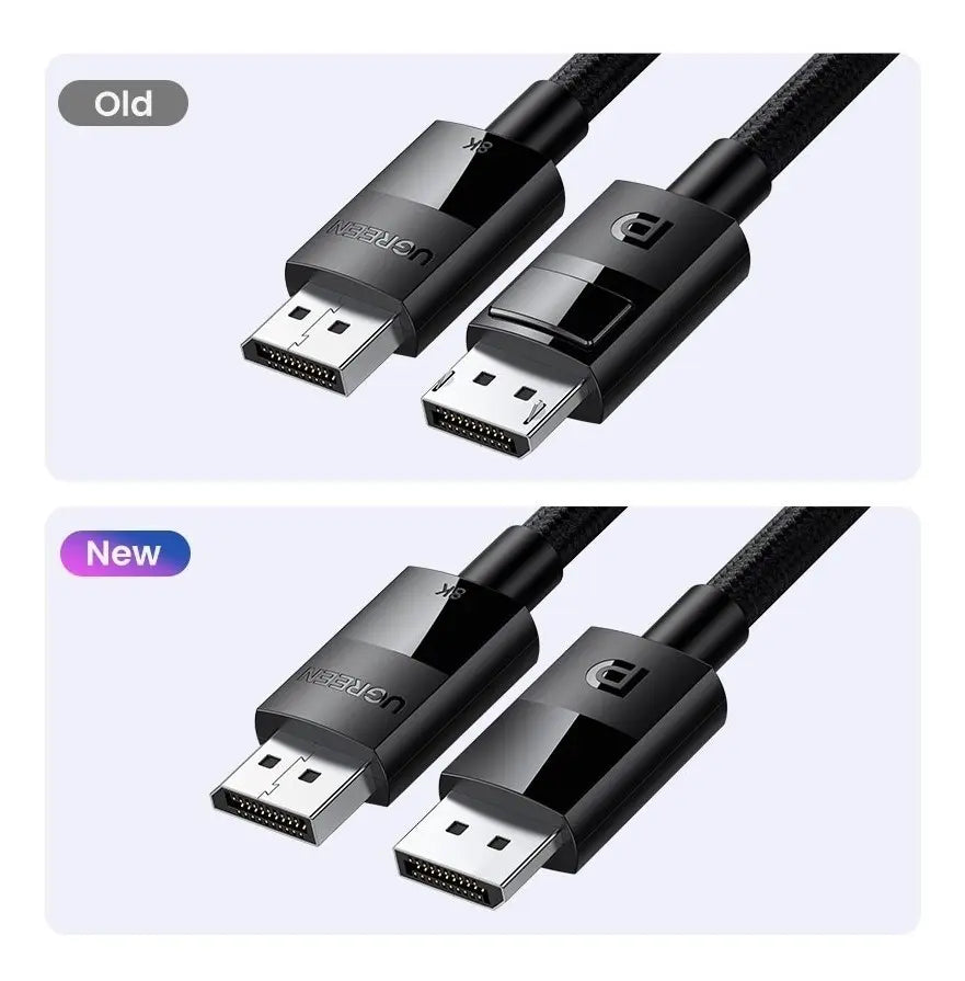 Cable Display Port 1,4 Gamer 8k 60hz 4k Hdr 3d 1,5m Ugreen Negro
