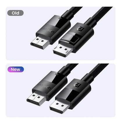 Cable Display Port 1,4 Gamer 8k 60hz 4k Hdr 3d 1,5m Ugreen Negro