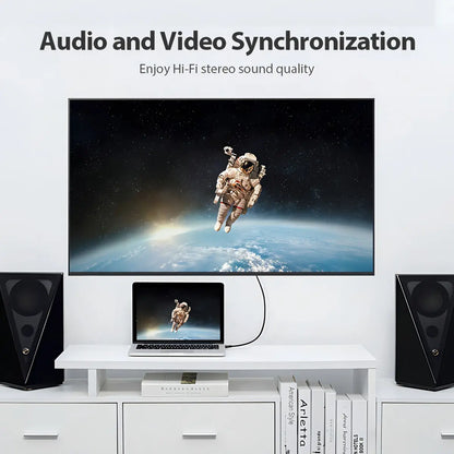 Cable Hdmi 2,0 Certificado Ultra Liviano 4k Hdr 1 Mt Vention