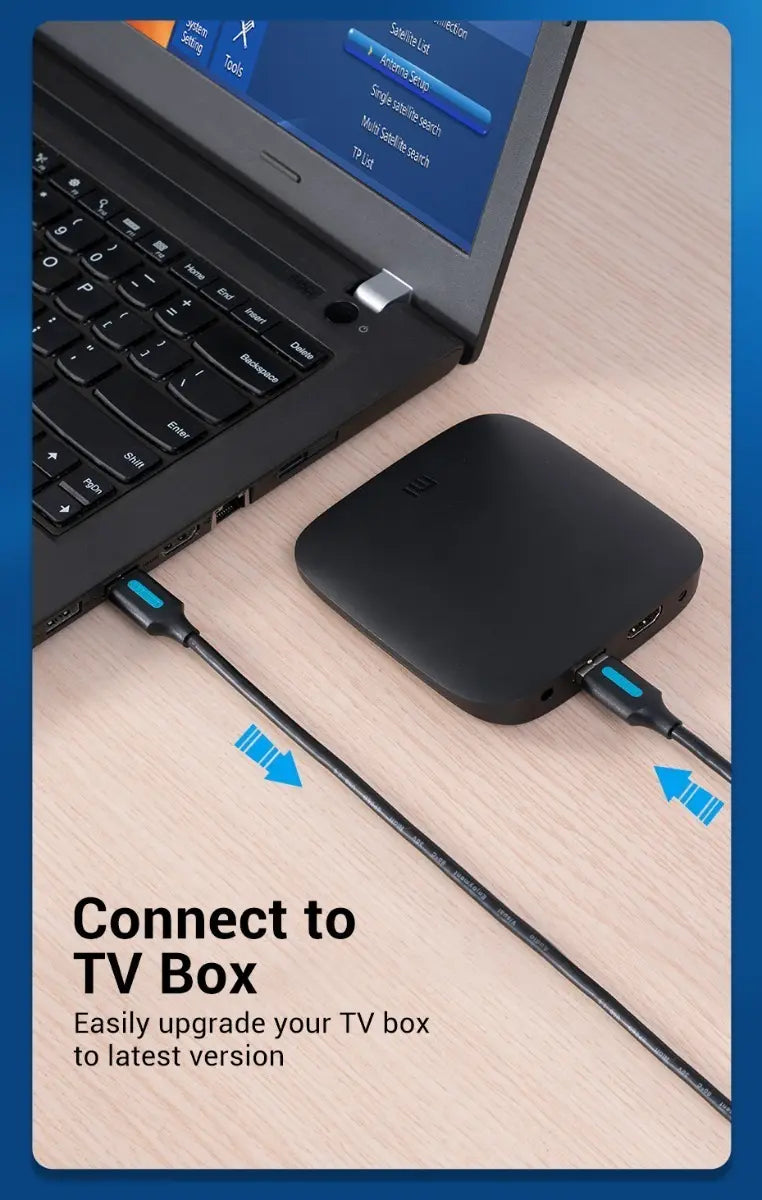 Cable Alargador Usb 3,0 Macho A Usb Macho 1,5 M Vention Negro