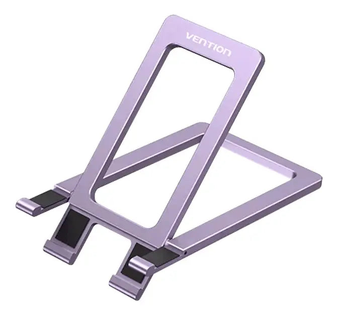 Soporte P/ Celular Tablet Aluminio Plegable Purpura Vention