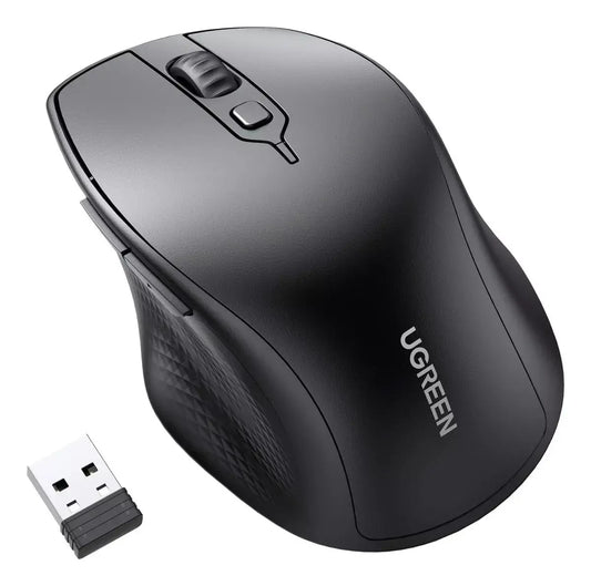 Mouse Inalambrico Bluetooth5,0 Ergonomic Usb 4000dpi Ugreen