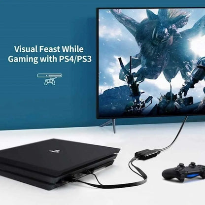 Cable Adaptador Hdmi A Display Port + Usb Hd @ 60hz Ugreen