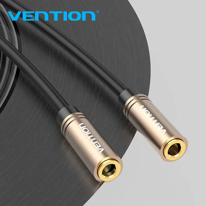 Adaptador Audio Plug 3,5 Hembra A Hembra 0,30 Metros Vention