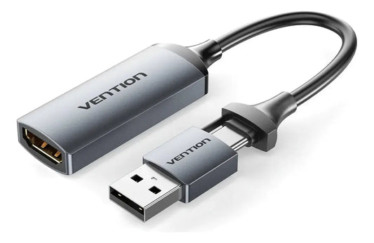 Capturadora Vídeo Hdmi Hembra A Usb Usb C 1080p 60hz Vention
