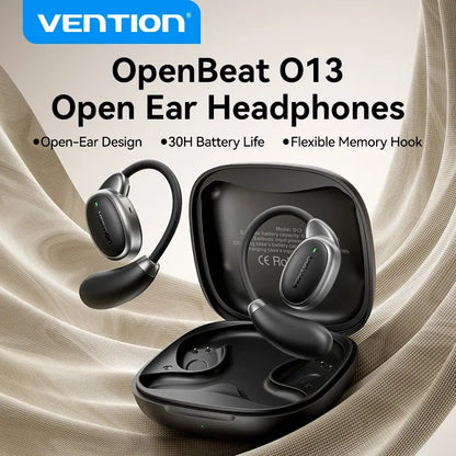 Auriculares Inalambricos Bluetooth 5,4 Open-ear Vention Negro